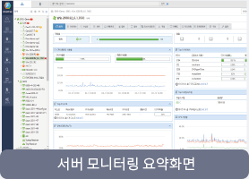 서버 모니터링 요약화면
