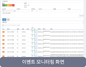 이벤트 모니터링 화면